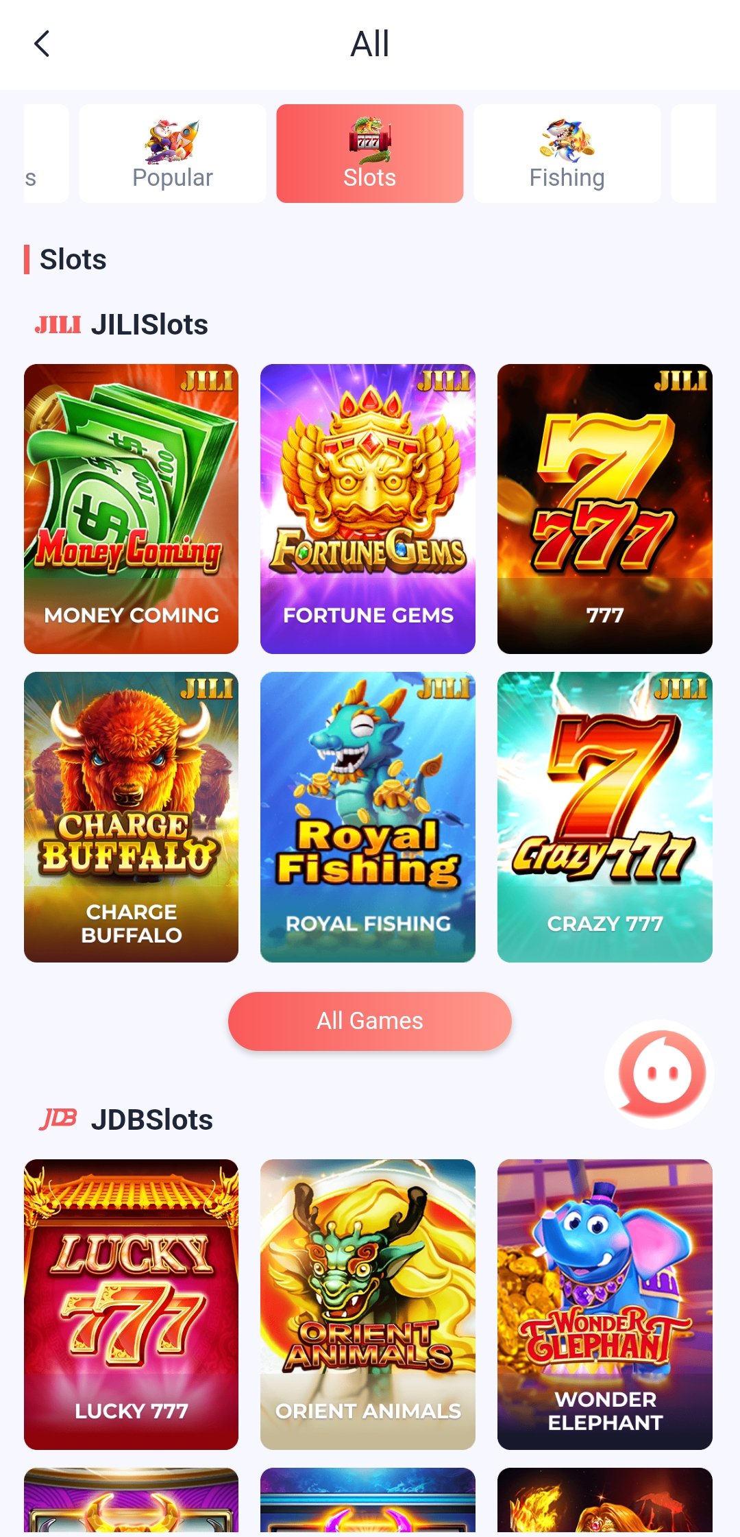 in3win app screenshot